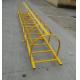 Safety High Strength Fiberglass FRP Cage Ladder Anti Corrosion