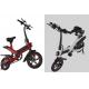 Elegant And Compact Foldable Electric Bike , Collapsible Power Assisted Bicycle