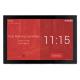 Meeting Room Control Display 10.1 inch Glass Wall Mount POE Android Tablet LED Light Option