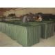 75x75mm 6.0mm Military Hesco Barriers Welded sand filled barriers flood control easy install