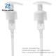plastic Durable Using Lotion Dispenser Pumps Body Lotion Flat Head Press Pump