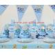 Boy 1st theme birthday party decoration set birthday party supplies baby birthday party pack