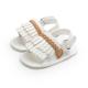 New fashion PU Leather Tassel Soft sole infant baby girl toddler sandals