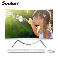 RAM 4GB SDD 120GB I3 3120 Curved Desktop Computer 27 Inch With Camera