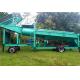 40m3/H,35Kw Power, 7m Length ,Steel,Rotary Movable,Gold Washing Trommel Screen