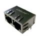 Two Port Rj45 XF973-COMBO2-4S Dual Connector 10/100Base-T Without LED