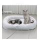 Manufacture 160cm Non-Slip Washable Long Plush Giant Fluffy Pet Bed For Cat Dog For Pet Animals