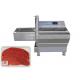 SUS 304 Industrial Meat Slicer 360mm Width Inlet Halal Frozen Boneless Beef Buffalo Cutting Machine