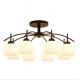 Ceiling Surface Mounted Chandelier 3-arm，5-arm，6-arm，8-arm，9-arm