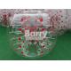 Outdoor Inflatable Toys 100% TPU / PVC 1.5m Red Dot Inflatable Bubble Soccer Ball