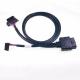 Custom 16-Pin J1962 OBD2 Black Male Connector To 3.0 Pitch 20-Pin Molex Pvc Material Connector Cable