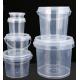 Clear Plastic Bucket Container With IML Thermal Transfer Or Screen Printing
