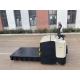 Flatbed Transport Electric Pallet Stacker Load Capacity 10000kg Platform Length 1300mm