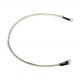 Wave Fiber Tube Insulation Automotive Wiring Harness 9 Hole Connector 500mm White For Rail Traffic