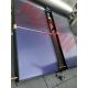 Blue Film Flat Plate Collector Solar Water Heater Pitched Roof Very Safe