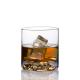 Creative Bottom Decorative Lead Free Crystal Whiskey Glass Customized Glass