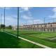 China Artificial Football Pitches 8000-15000 Dtex Efficient Drainage Rubber Granules / Quartz Sand