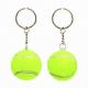 promotional tennis ball with keychain 1.5''