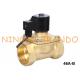 2'' Water Fountain Brass Solenoid Valve IP68 Underwater 24V 220V