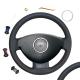 For Renault Duster Dacia Duster 2011-2015 Custom the Hand Sewing Steering Wheel Cover