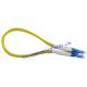 Fiber Optic Patch Cord LC / UPC Loopback Test Cable Telecommunication Cutomized