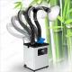 99.999% B1000D Medical Carbon Filter Fume Extractor , Smoke Purifying Filter With two arms and 200W/350W power