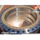 Duplex Steel Flange ASTM A182 F51 UNS S31803 Seawater Treatment Systems