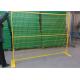 Construction Site 6ft Height Powder Coated Temporary Fence 9.5ft Width