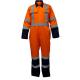 Orange Navy FR Flame Retardant Coverall Workwear CN88 12 Oil Resistant Overalls