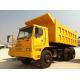 Professional 6x4 Heavy Duty Dump Truck , 50 Ton Dump Truck 336Hp For Mining