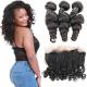 Thick Clean Weft 360 Lace Frontal Brazilian Body Wave No Synthetic Hair