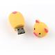 Cute Pig USB Flash Drive With Cap 100 Thousand Times Reading And Writing