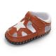 Free sample PU Leather Anti-slip 0-18 months Walking shoes infant sandals