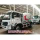 82kw 4CBM Concrete Handling Equipment Concrete Mixer Truck