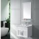 Modern Alunimun Bathroom Vanity/ all aluminum bathroom cabinet/Mirror Cabinet /DB-8147B,600X450mm
