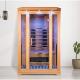 Custom Home Hemlock 2 Person Infrared Sauna Room With Oxygen Ionizer