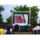 P8mm Trailer Mounted Mobile LED Billboard Outdoor Digital LED Screen , Rear Maintaining
