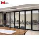 80mm Thickness Double Glass Movable Wall Partition For Office