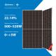 Huasun Bifacial Photovoltaic Modules Mono Photovoltaic Commercial Solar Pv 500w 520W