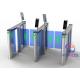 Office Swing Turnstile Gate Facial Recognition Access Control System Swing Barrier Gate