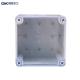 White Plastic Electrical Enclosure Boxes / PVC Waterproof Junction Box 125*125*75cm