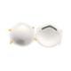 White Color FFP2 Dust Mask , FFP2 Nr D Mask For Cycling / Camping / Travel