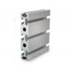 Extruded Aluminum Profile , CNC Track T Slot Industrial Fence Extrusion Frame Aluminum Profile