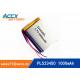 523450 pl523450 3.7v 1000mah lithium polymer rechargeable battery for mobile