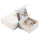 Elegent Square Cosmetic Packaging Box Foldable Magnetic Gift Box