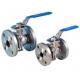 Water Oil Base Gas Cast Steel SS 3 Way Ball Valve Flanged End Full Port Ball Valve