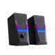 Knob Control Gaming 2.0 PC Speakers DC5V  Frequency  60Hz-20KHz