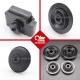 Auto Rubber Engine Mounts Set Compact High Abrasion Resistance