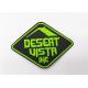 Commercial Brand Embroidered Name Patches Cool Strong 3D Effect