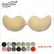 hot selling cloth bra images mature reusable strapless bra mango shape thickened